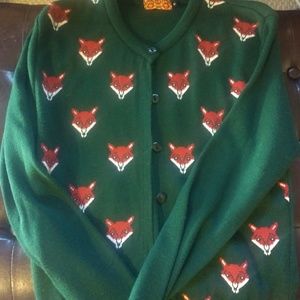 Fox cardigan